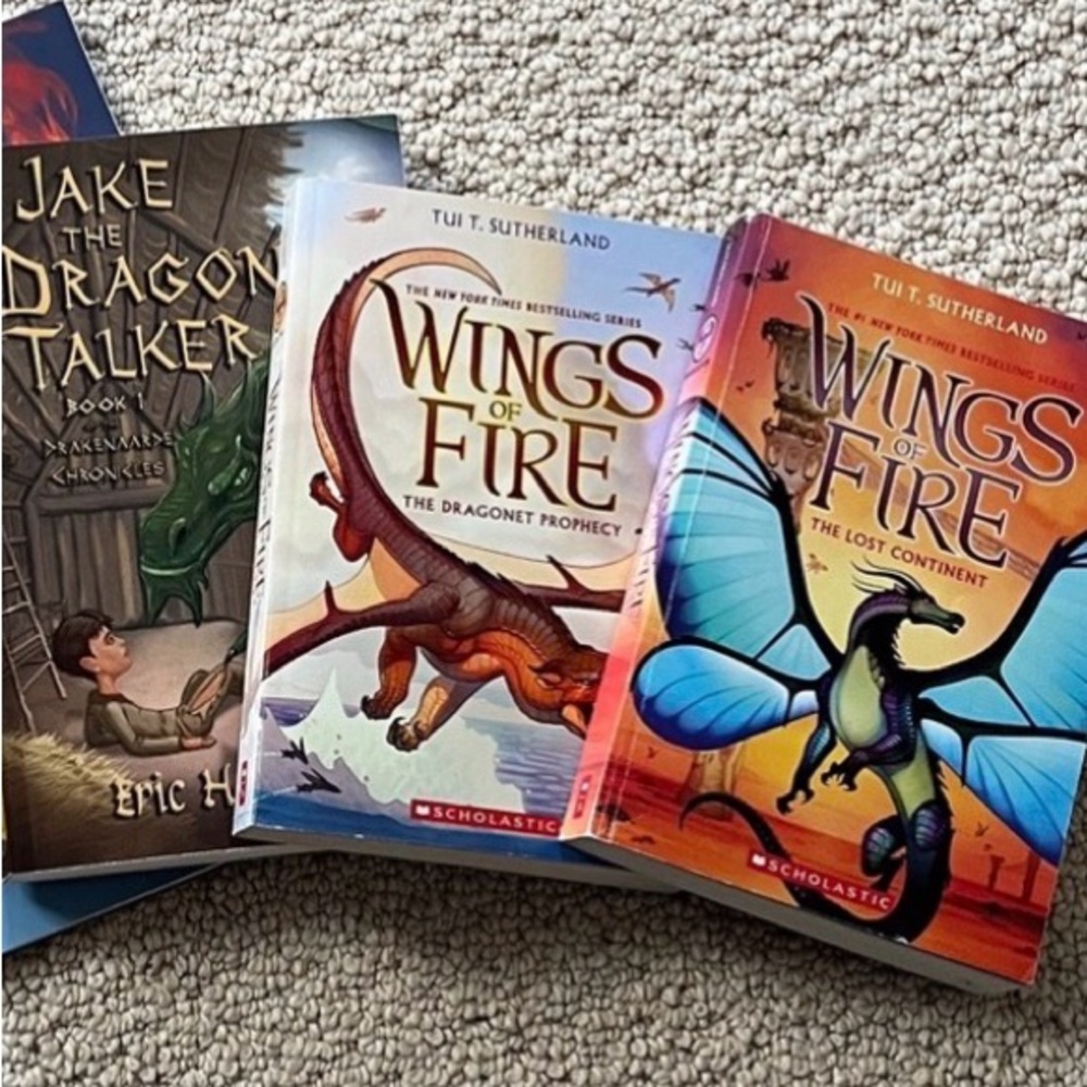Kids Dragon Lovers Book Set